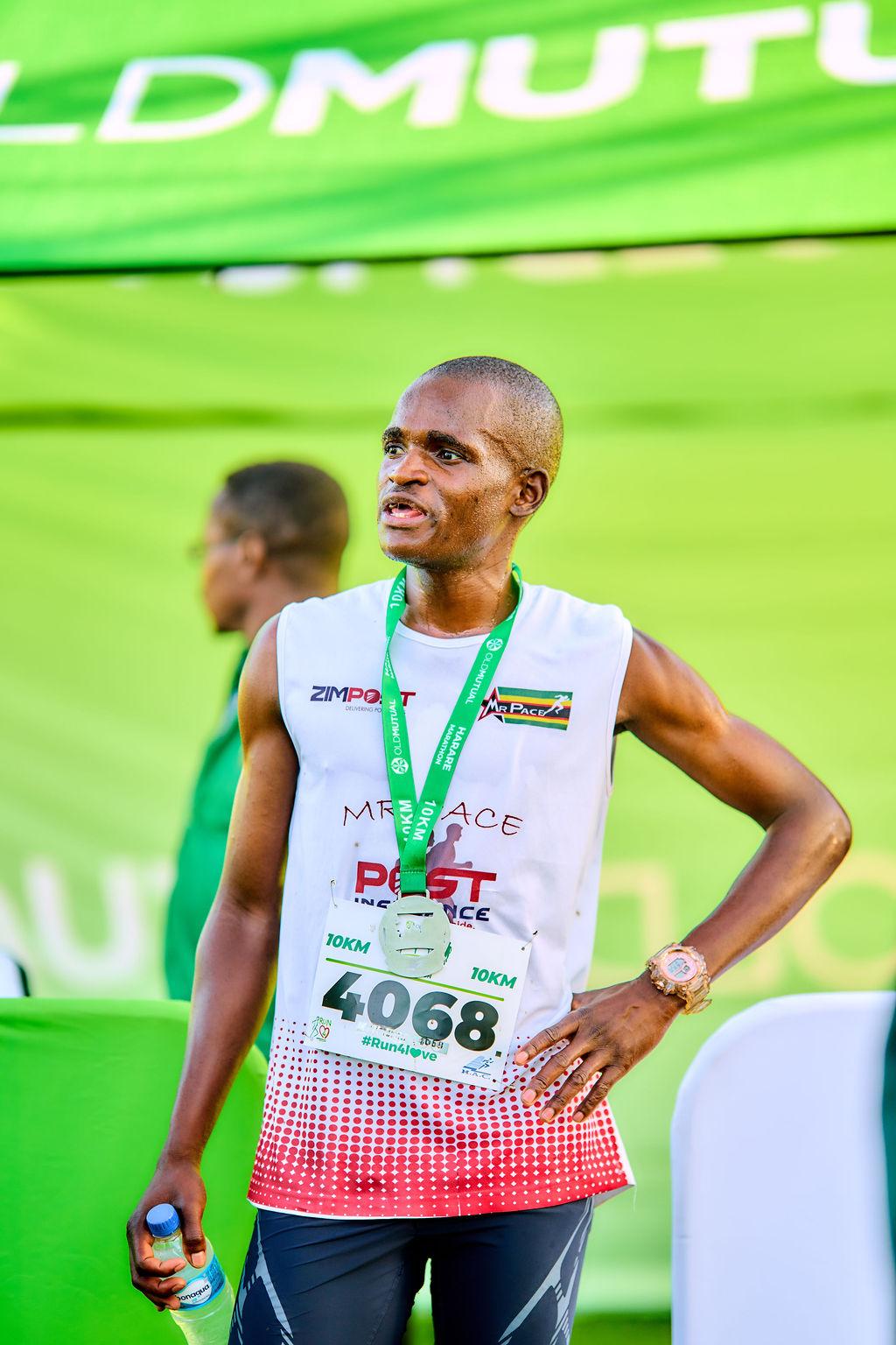 Marathon Champion Portrait